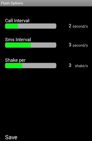 Flash ON Shake Screenshot 3