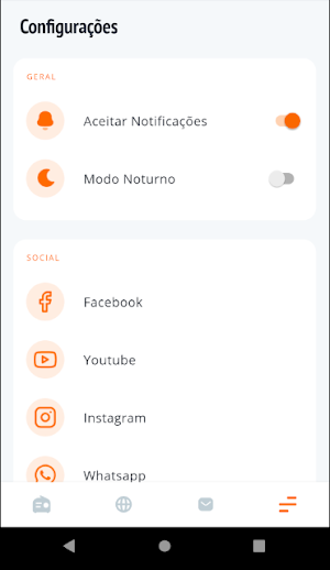 Rádio MGE Screenshot 1