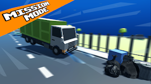 Crazy Road: Trash Dump Truck Screenshot 0
