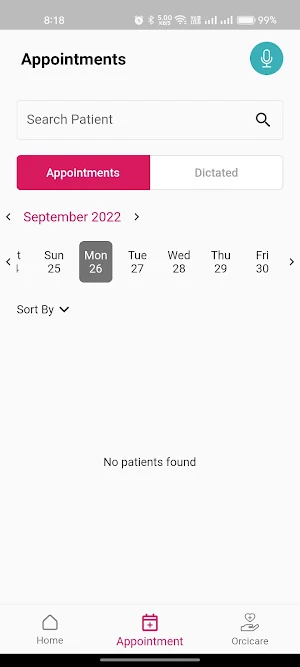 MyClinicO Screenshot 2