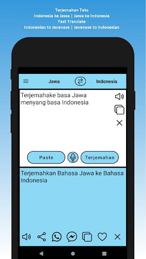 Indonesian Javanese Translator Screenshot 2