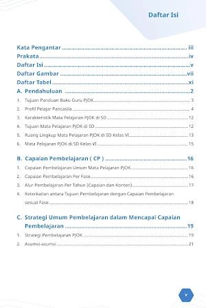 Buku PJOK SD Kelas 6 Merdeka Screenshot 1