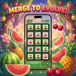 Fruit Blast Merge: Drop Puzzle Screenshot 0