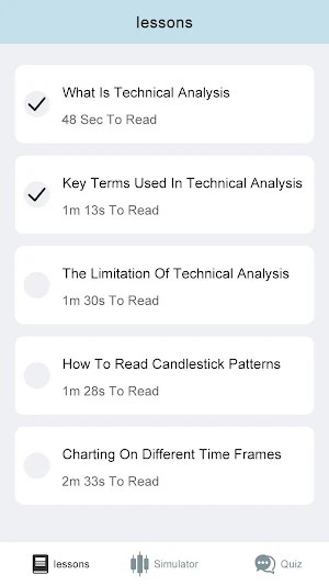 Learn K-line Screenshot 0