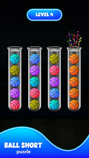 Color Ball Sort Puzzle Game Screenshot 2