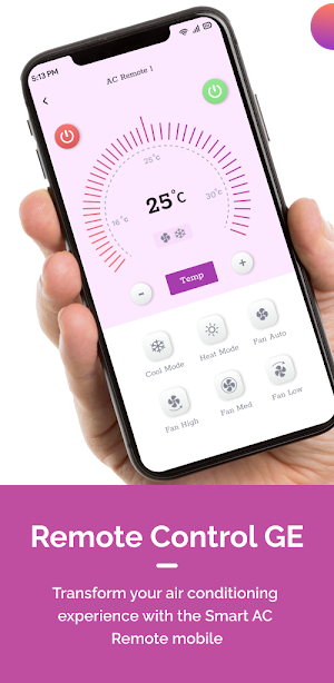 Smart AC Remote for GE Screenshot 1