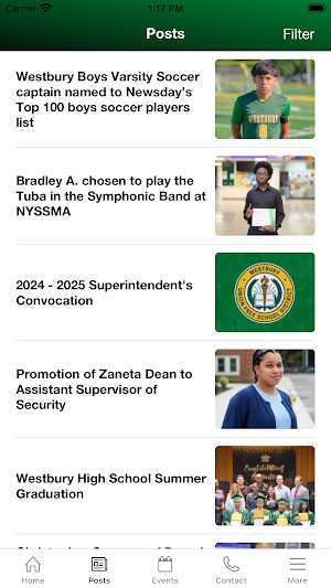 Westbury Schools Screenshot 1