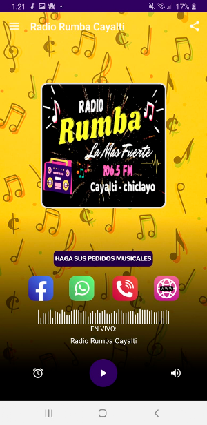 Radio Rumba Cayalti Screenshot 1