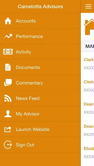 Camelotta Client Portal Screenshot 1
