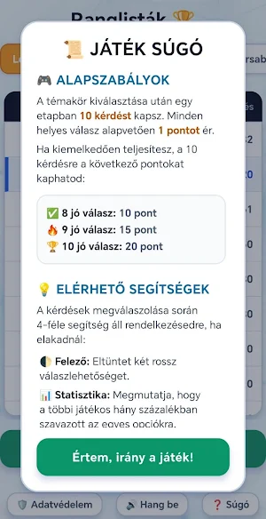 Kvízre magyar! kvízjáték Screenshot 1