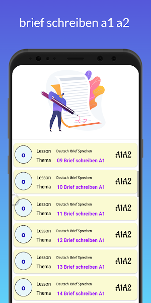 brief schreiben a1 a2 Screenshot 1