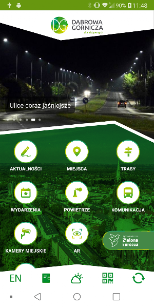 Dabrowa Gornicza for active Screenshot 1