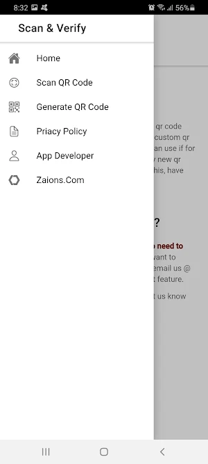 Scan & Generate QR Codes Screenshot 1