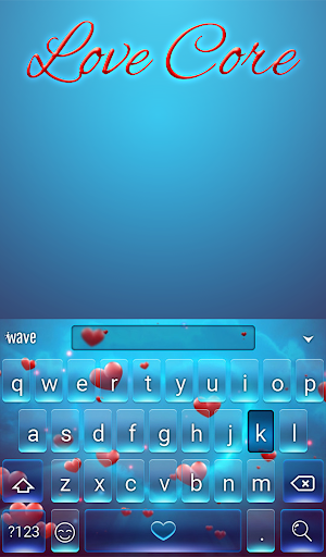 Love Core Animated Keyboard +  Screenshot 1