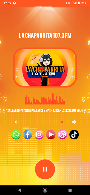 LA CHAPARRITA 107.3 FM Screenshot 0