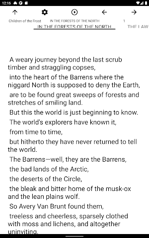 Book, Children of the Frost Screenshot 3
