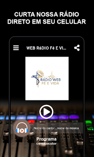 Web Rádio Fé e Vida Screenshot 0