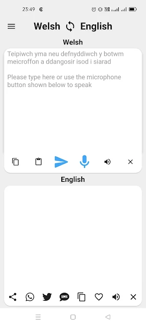 Welsh To English Translator Screenshot 0