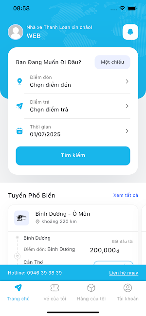 Nhà xe Thanh Loan Screenshot 0