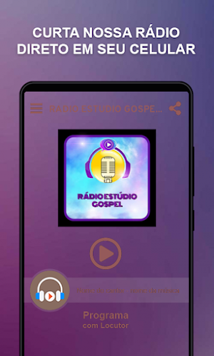 Rádio estúdio gospel de campo mourão Screenshot 0