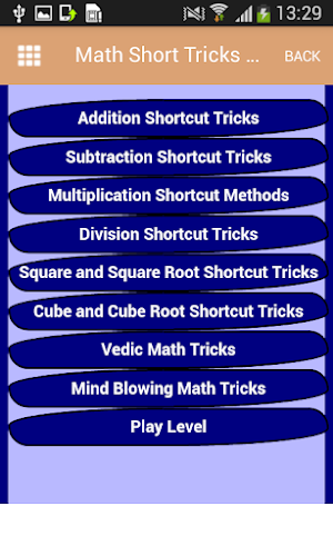 Mathematics Tricks मैथ ट्रिक्स Screenshot 0