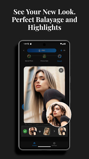 HairLook: AI Hair Try-On Screenshot 3