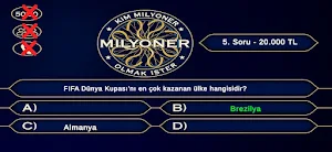Kim milyoner olmak ister? Screenshot 2