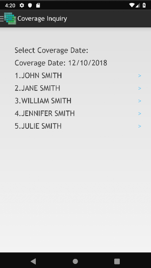 Mutual Health Services Mobile Screenshot 3