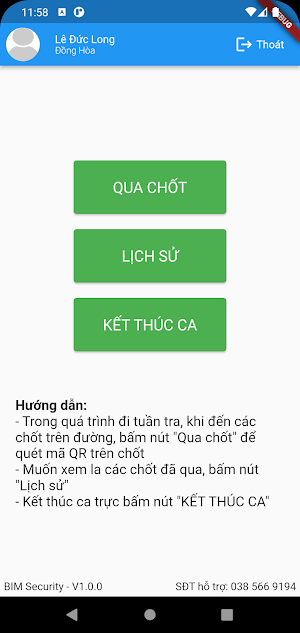 Đi tuần Screenshot 1