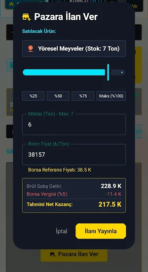 Anadolu Ticaret Simülasyonu Screenshot 1