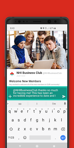 NHI Business Club Screenshot 1