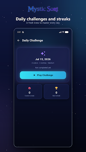 Mystic Sort: Water Sort Game Screenshot 3