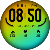 Casual Color Watch Face
