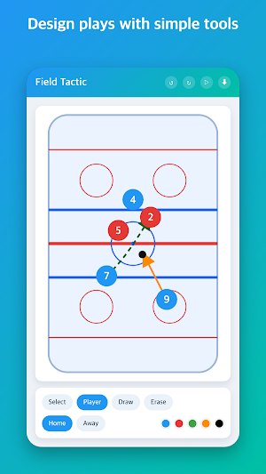 Hockey Tactics Board Screenshot 2