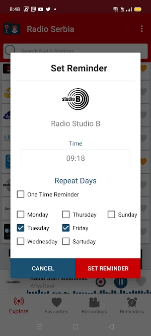 Radio Serbia :Online FM App Screenshot 3