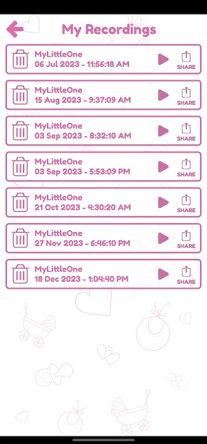 Hear My Baby Heartbeat Monitor Screenshot 3
