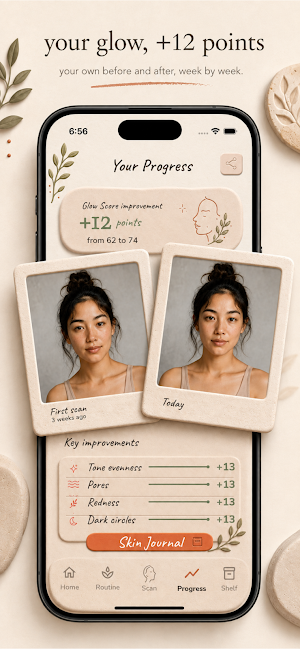 Vellua - Glow Skin Scanner Screenshot 2