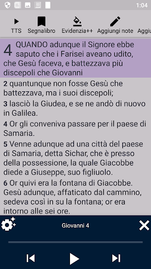 Diodati Bibbia, Italian Bible Screenshot 3