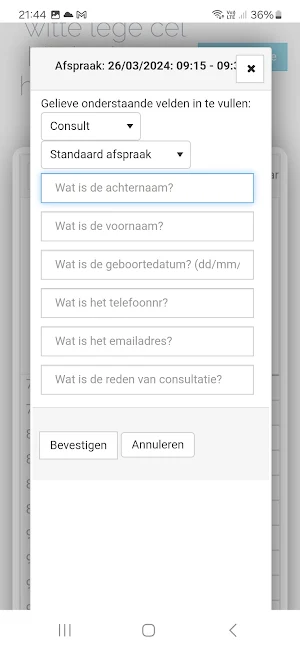 Praktijk de Duinen Screenshot 1