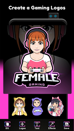 Esports Logo Maker for Girls Screenshot 1