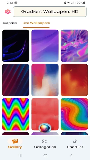 Gradient Wallpapers HD Screenshot 3