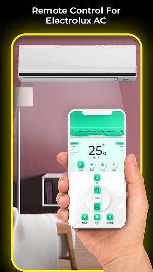 Remote Control For Electrolux AC Screenshot 2