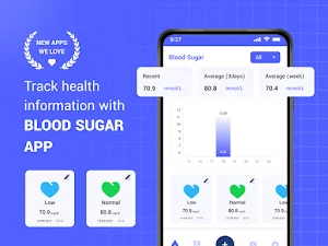 Blood Sugar Tracker Screenshot 1
