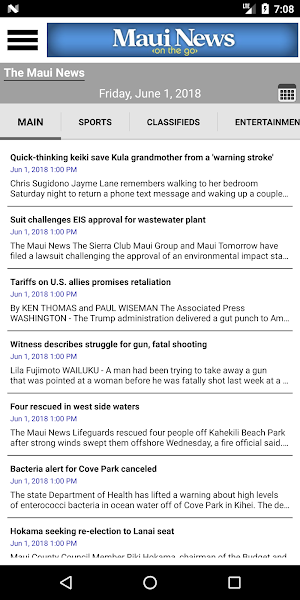 Maui News On The Go Screenshot 2