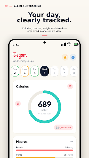 Doyum AI: Calorie Counter Screenshot 1