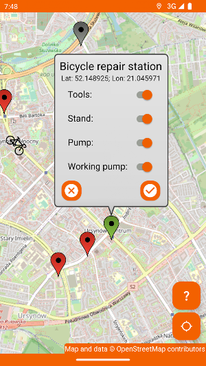 Pump It Up! - Bike Pumps Map Screenshot 2