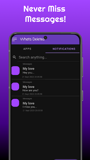 Recover Deleted Messages Screenshot 3