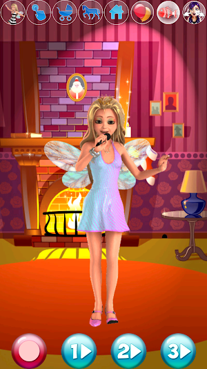 My Little Talking Ice Princess Screenshot 1