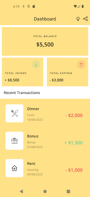 Expenzilla Ease Screenshot 0