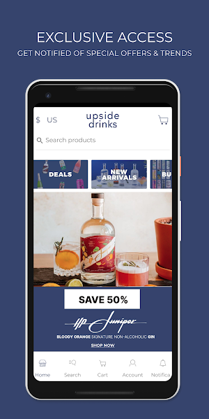 Upside Drinks Screenshot 0